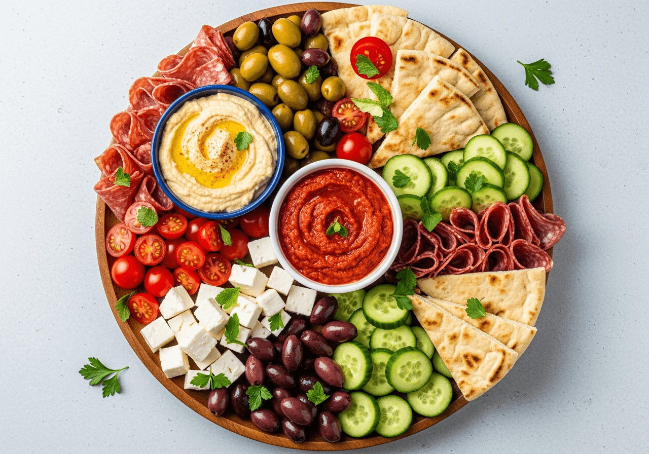 The 5-Minute Supermarket Meze Board