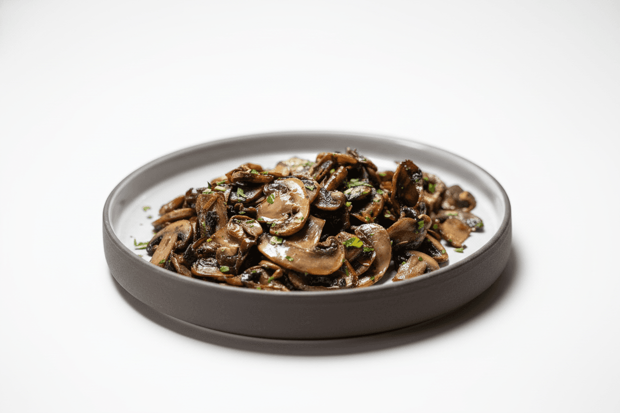 Champignons Sautés au Beurre