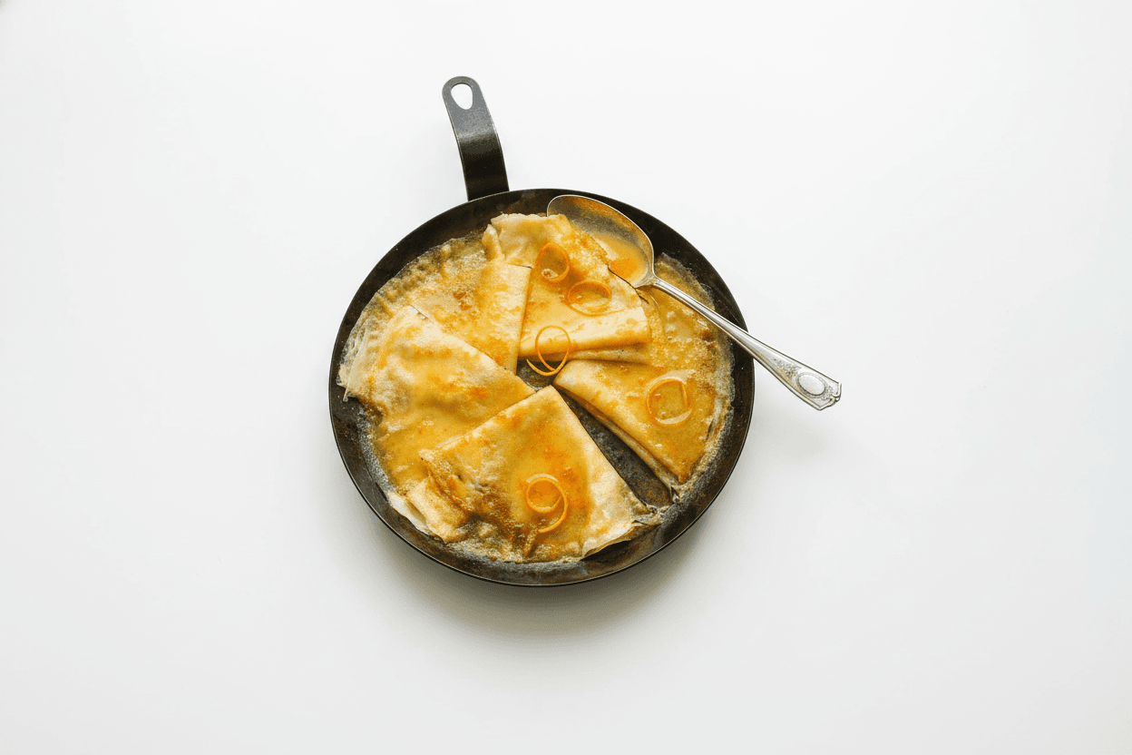 Crêpes Suzette Flambées