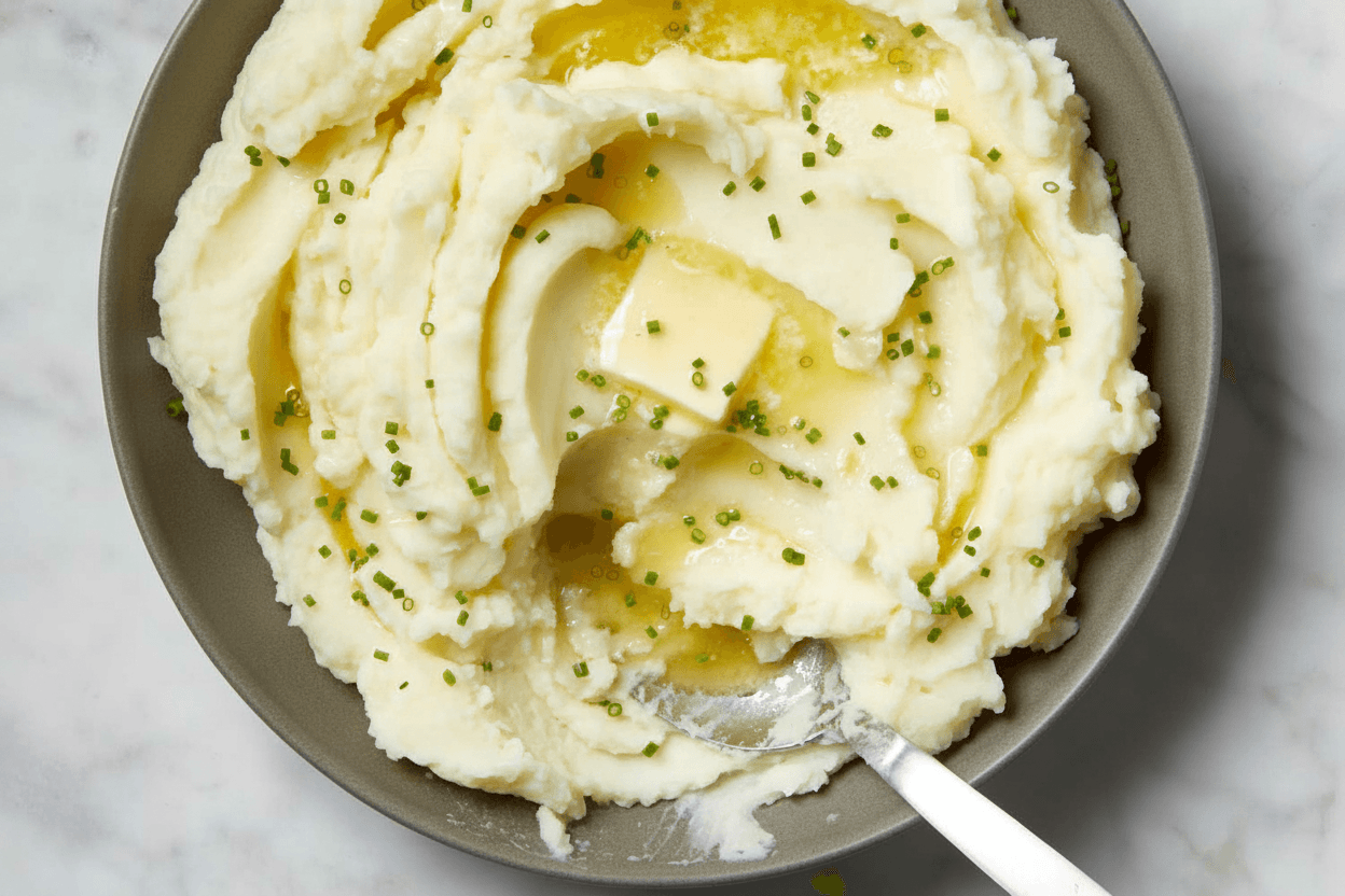 Purée de Pommes de Terre à l'Ail
