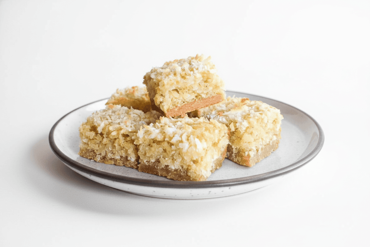Jacob's Tin" Mikado Coconut Squares