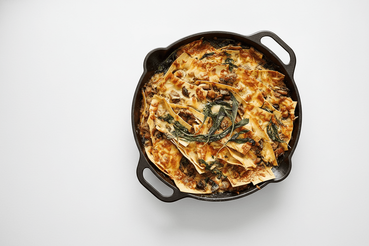 Pub-Style Skillet Lasagne