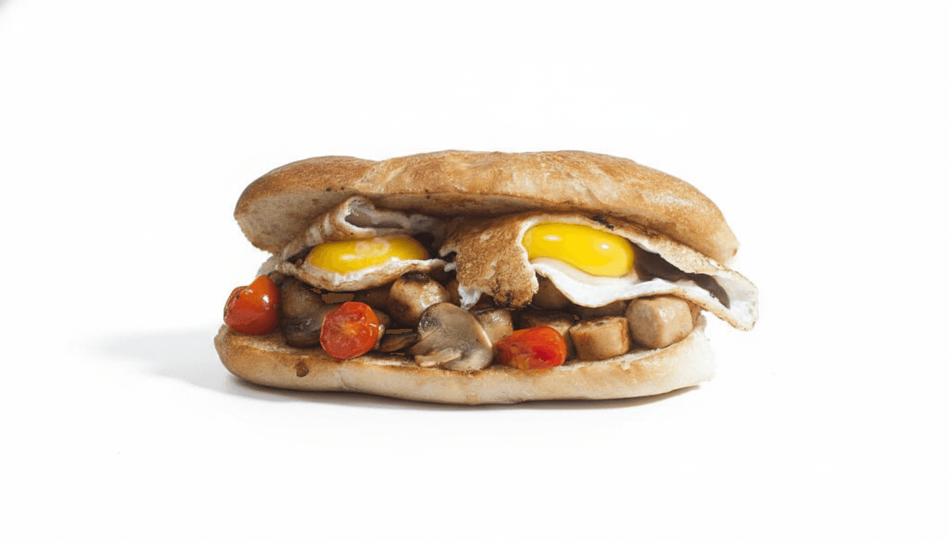 The Dublin Commuter's Breakfast Roll