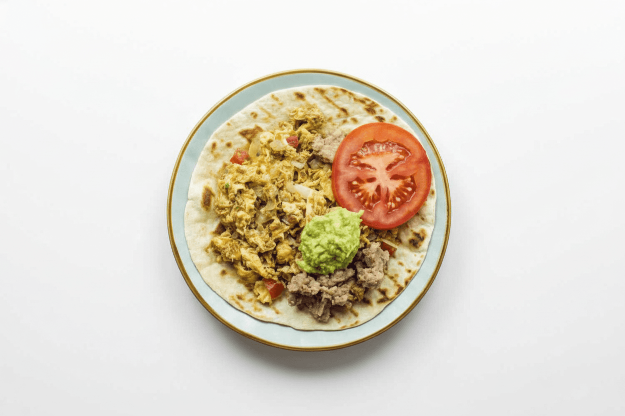 Machaca con Huevo