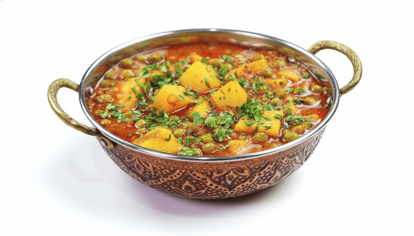 Quick-Pressure Aloo Matar