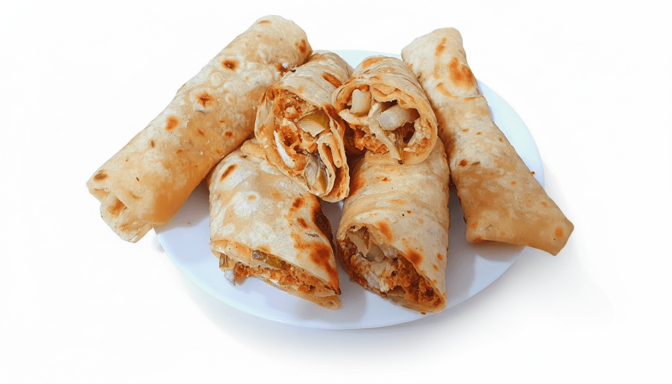 School Canteen "Zinger" Paratha Roll