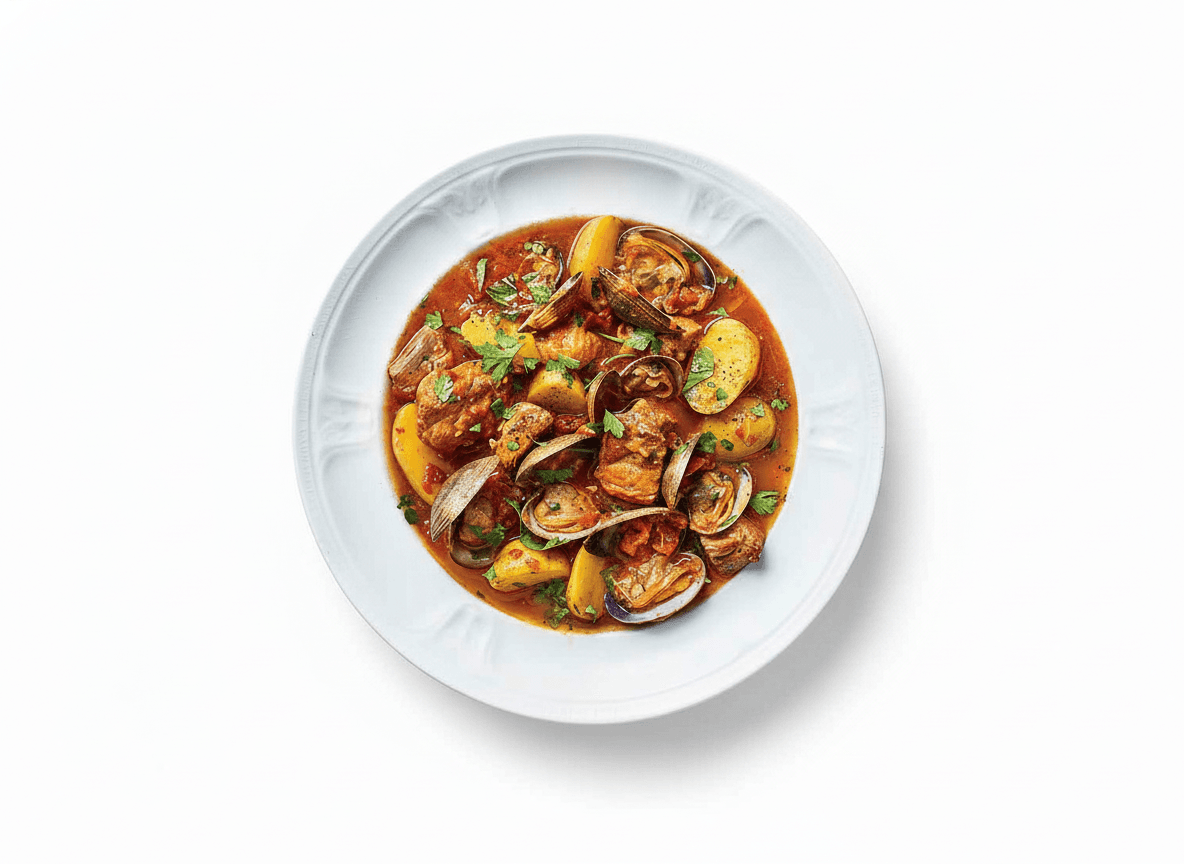 Carne de Porco à Alentejana