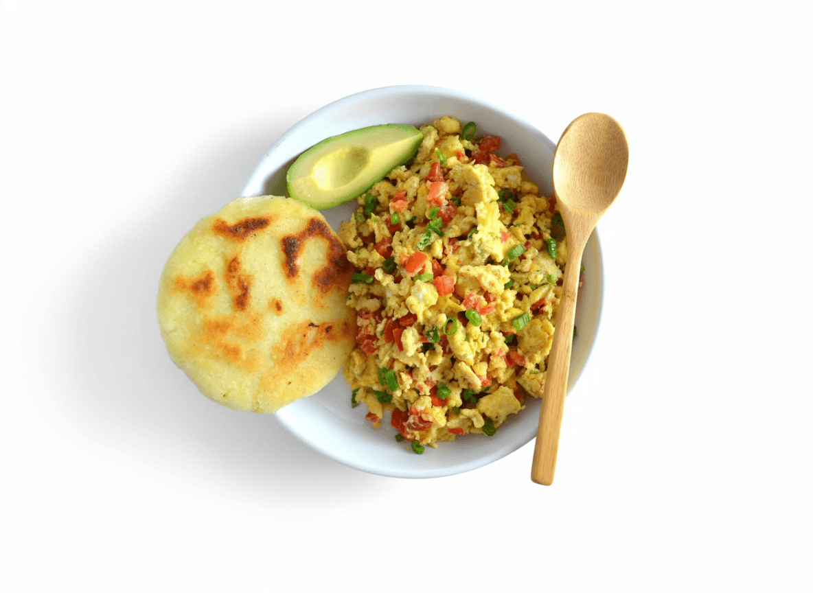 Huevos Picados con Vegetales