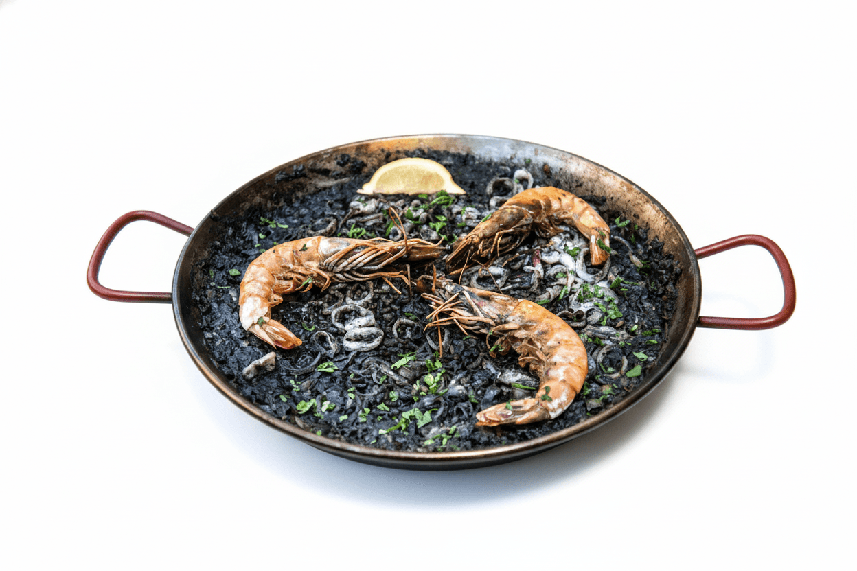 Arroz Negro Rápido