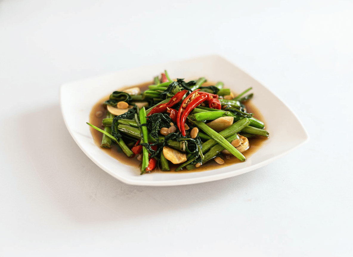 Pad Pak Boong Fai Daeng