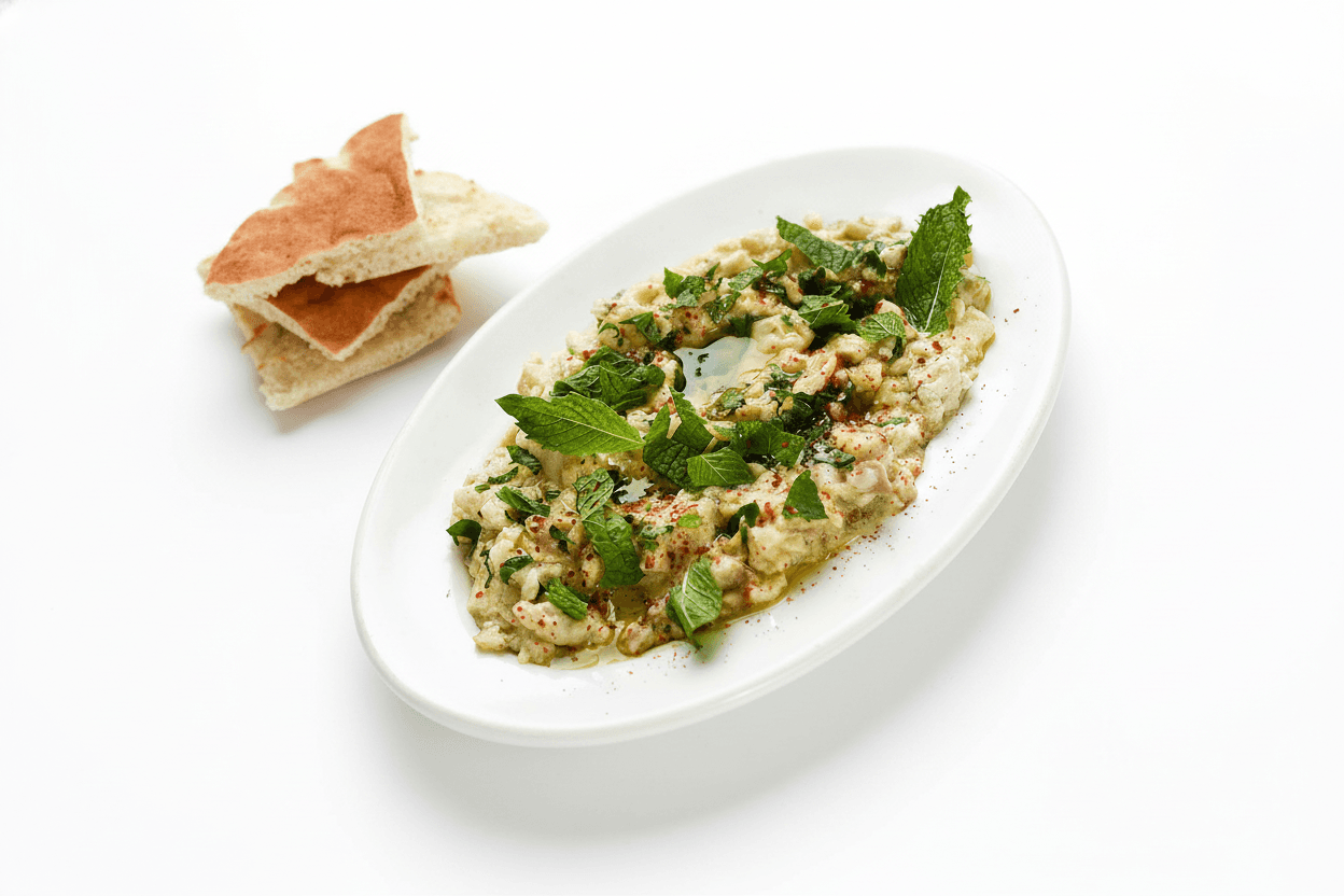 Köz Patlıcan Salatası