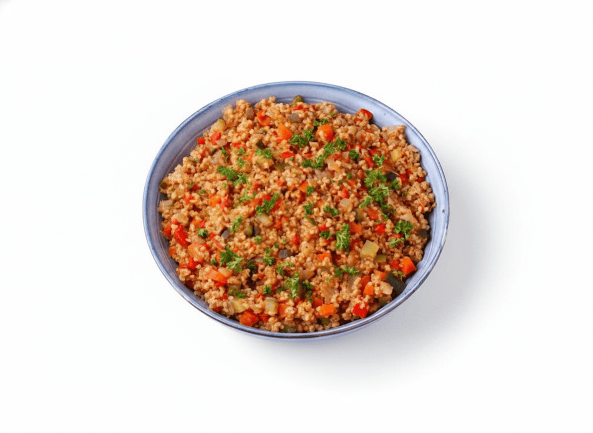 Sebzeli Bulgur Pilavı