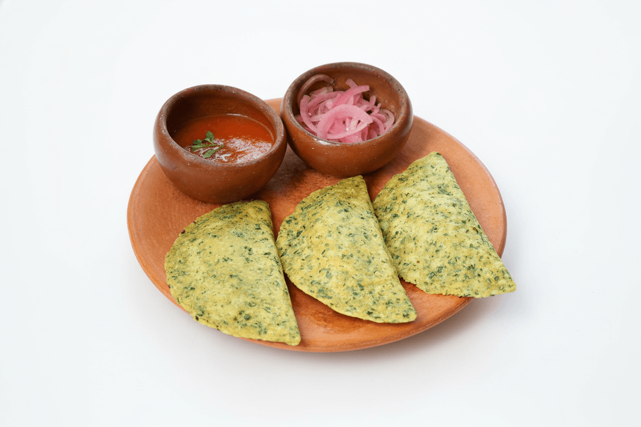 Empanadas de Chaya y Queso de Bola