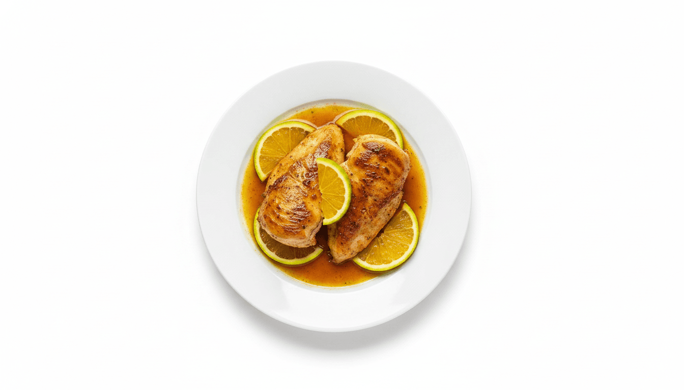 Pechugas a la Plancha con el Hack de Naranja Agria