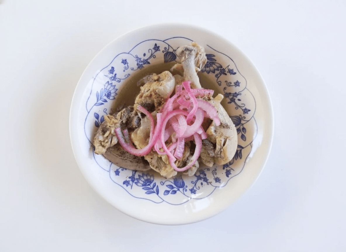 Pollo en Escabeche Oriental