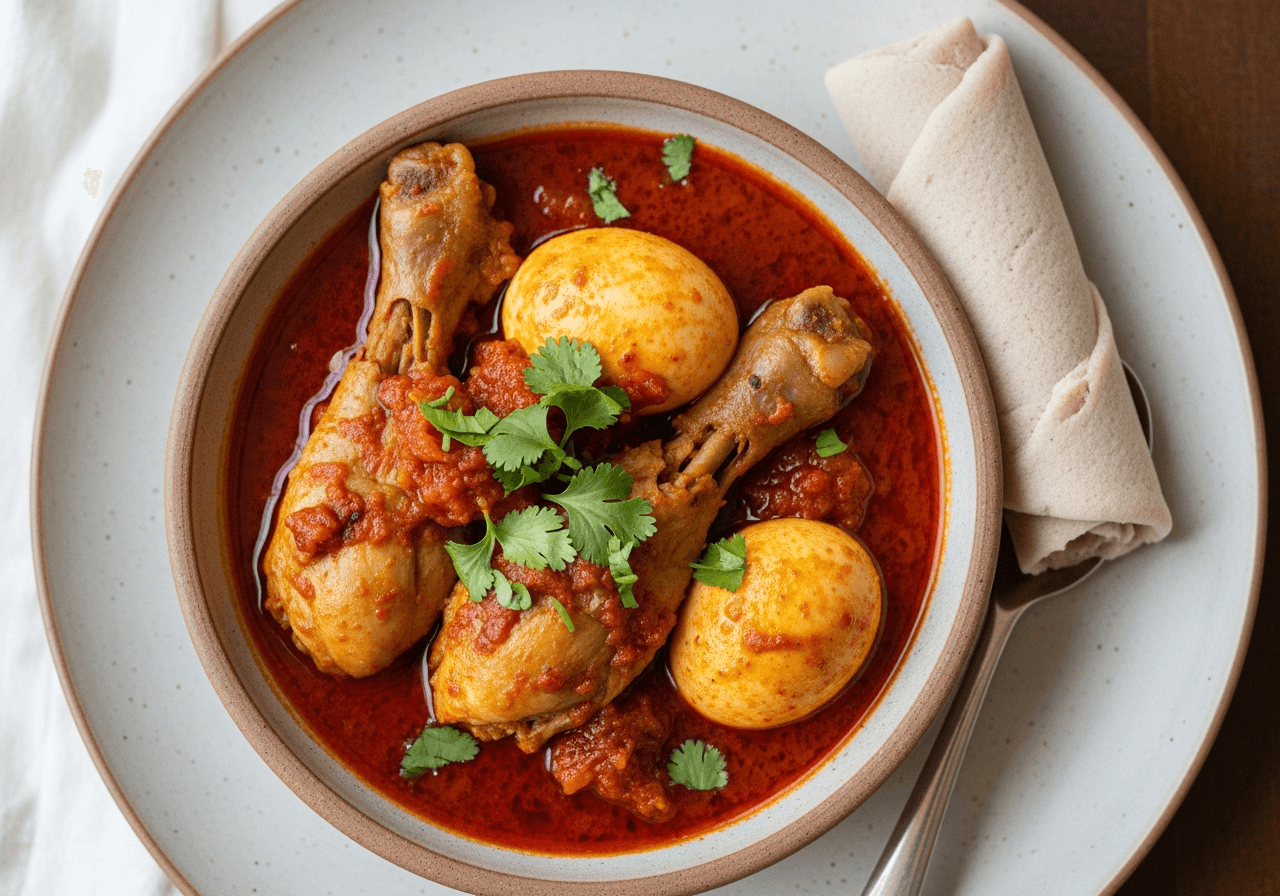 Doro Wat (The Centerpiece Chicken Stew)