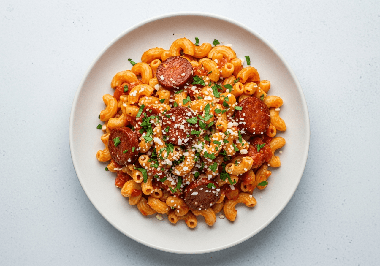 Macarrones con Chorizo de la Abuela