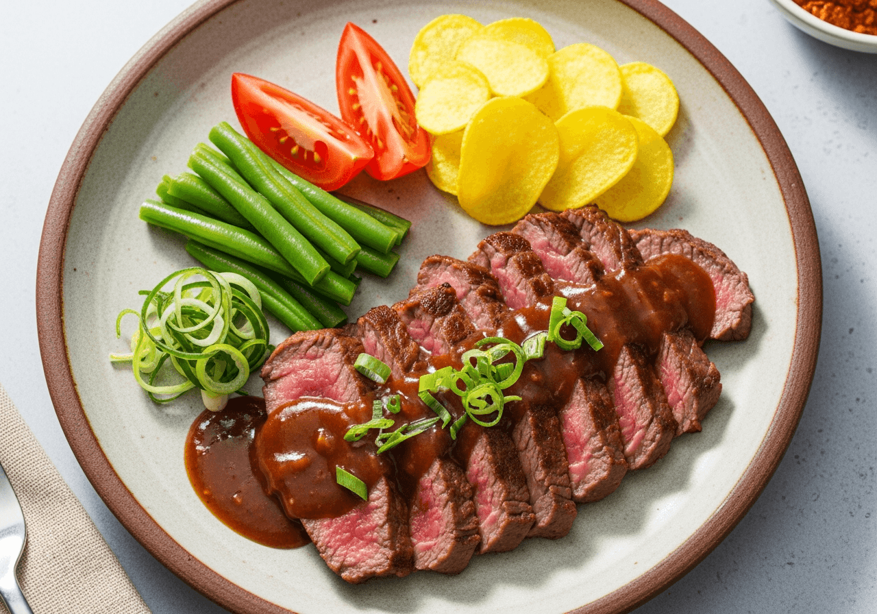 Quick-Seared Javanese Beefsteak