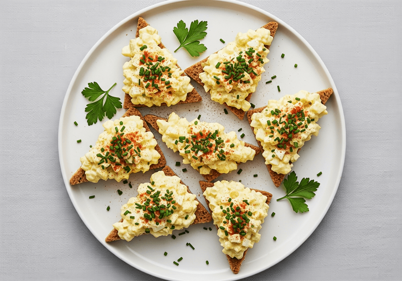 Egg Salad Irish Style ("Mrs. Doyle's Diagonals")