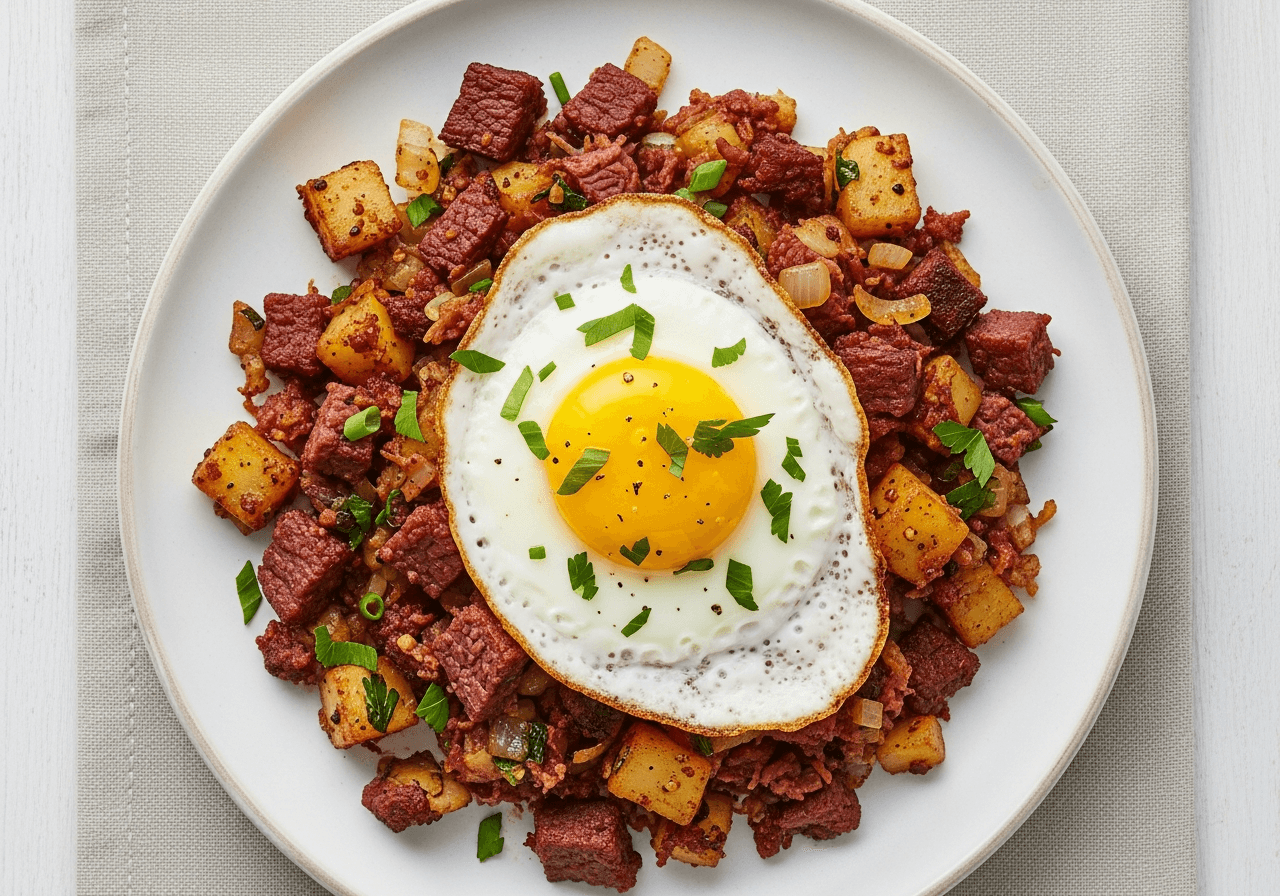 Monday's Thrifty Corned Beef Hash