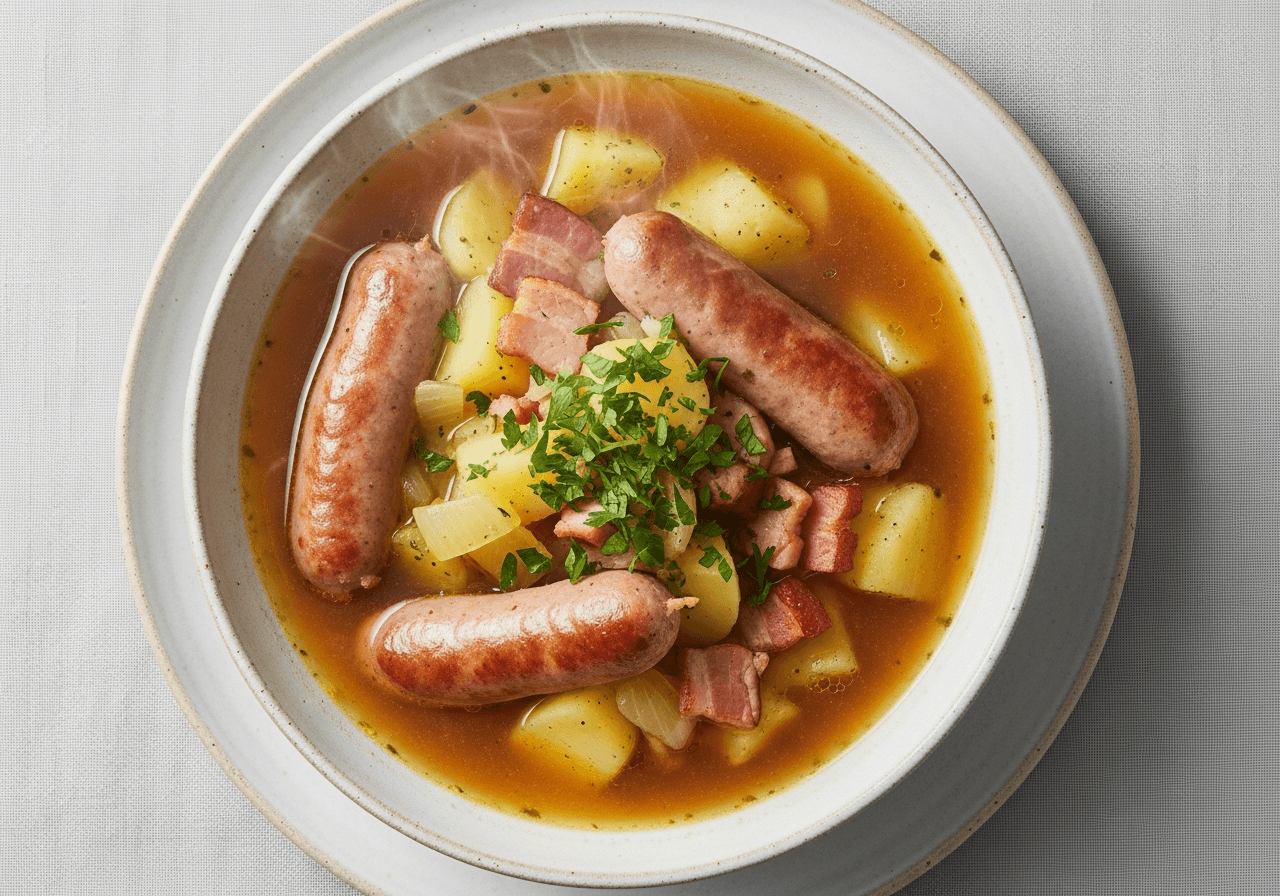 Quick-Simmered Dublin Coddle Broth