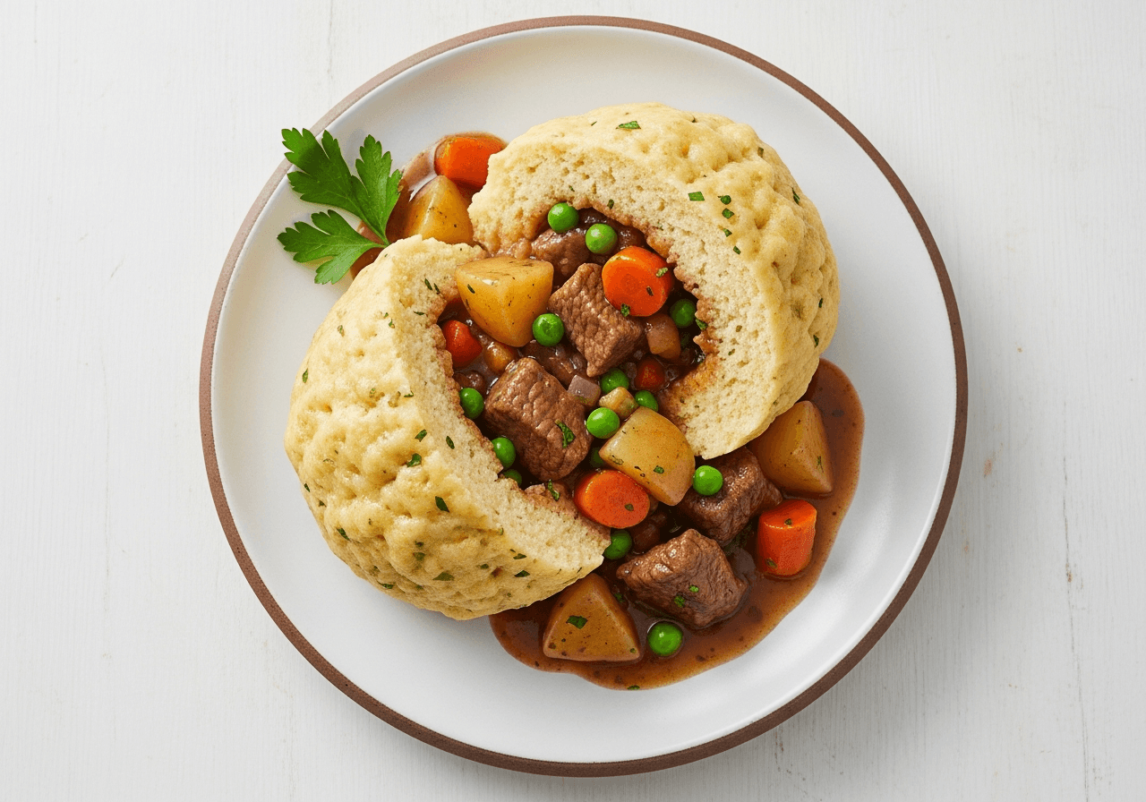 Steamed Dumpling "Irish Stew" Shortcut
