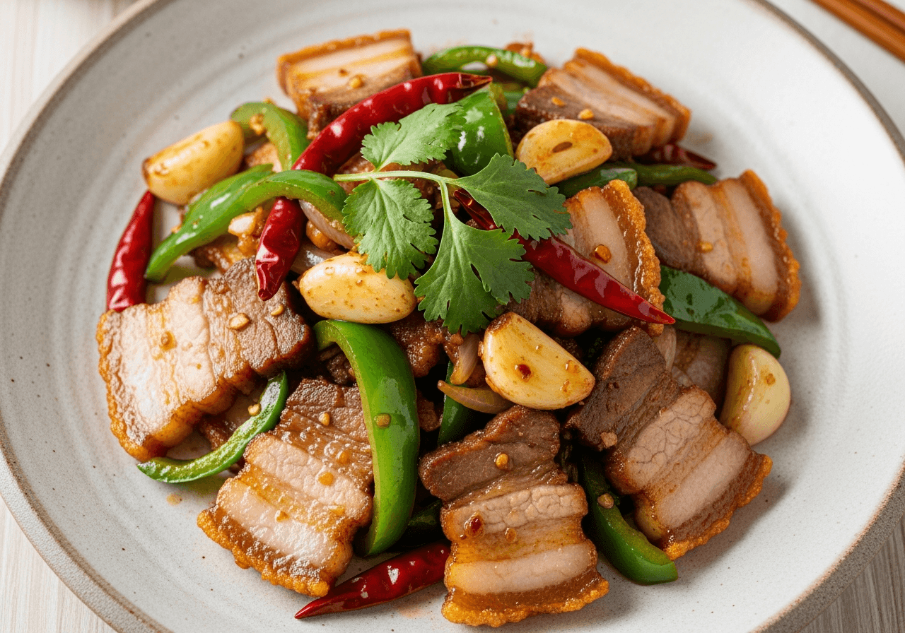 Sichuan Salt-Fried Pork