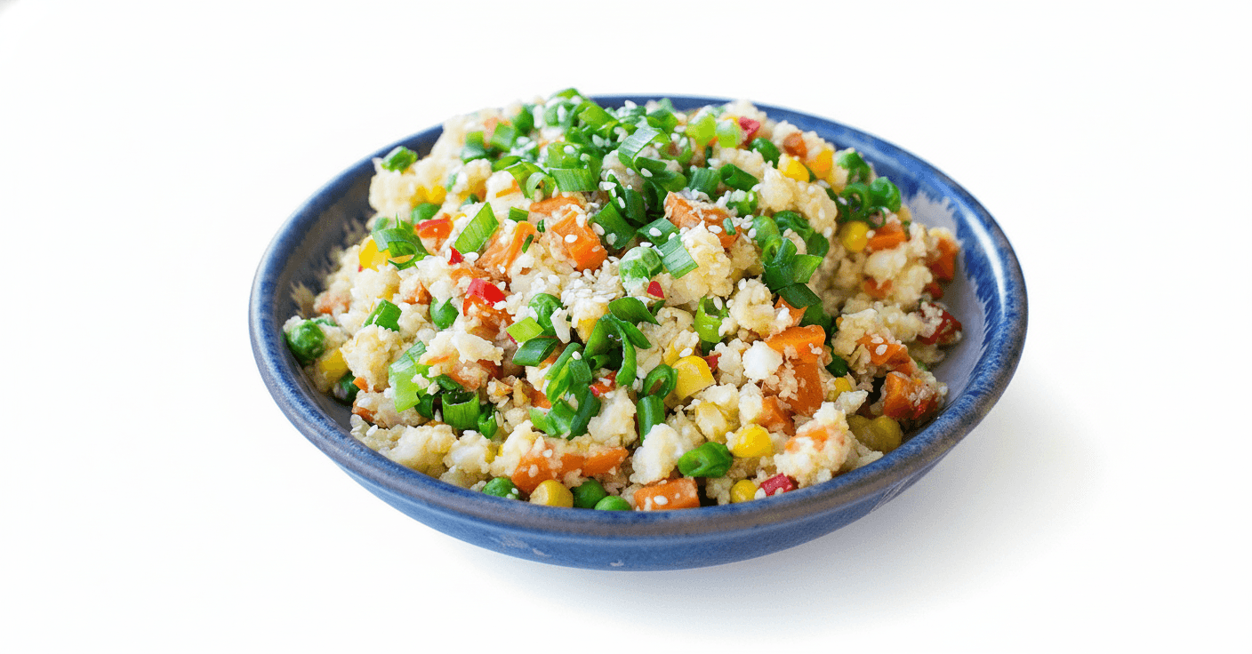 Bone-Broth Cauliflower Fried Rice