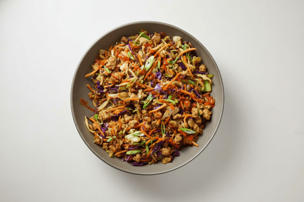 Instant Pot Egg Roll in a Bowl