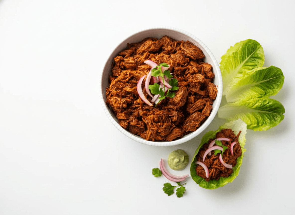 Sinaloan Chilorio Lettuce Wraps