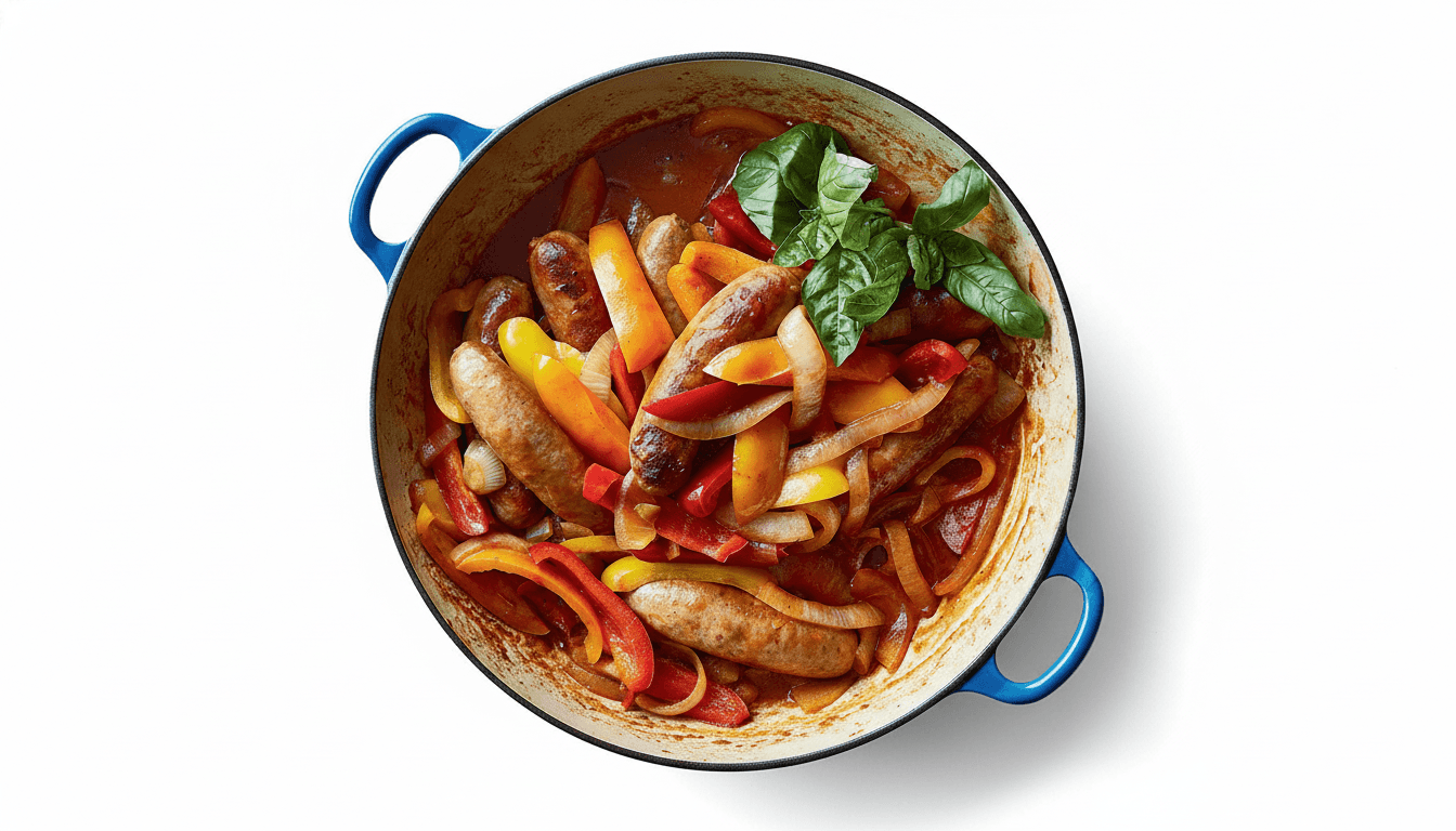 The Chicago Italian-American Sausage & Blistered Peppers
