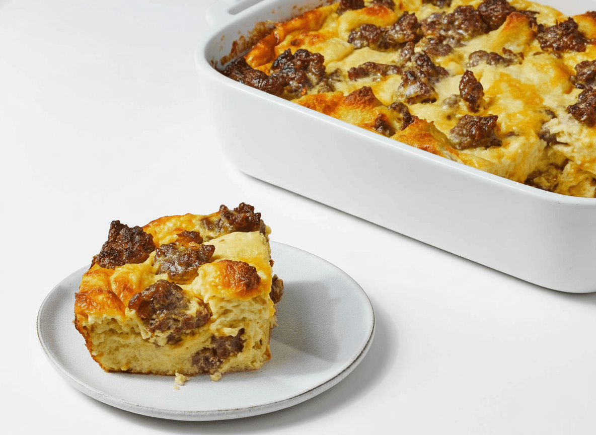 The "Drive-Thru" Deconstructed Sausage Patty Bake