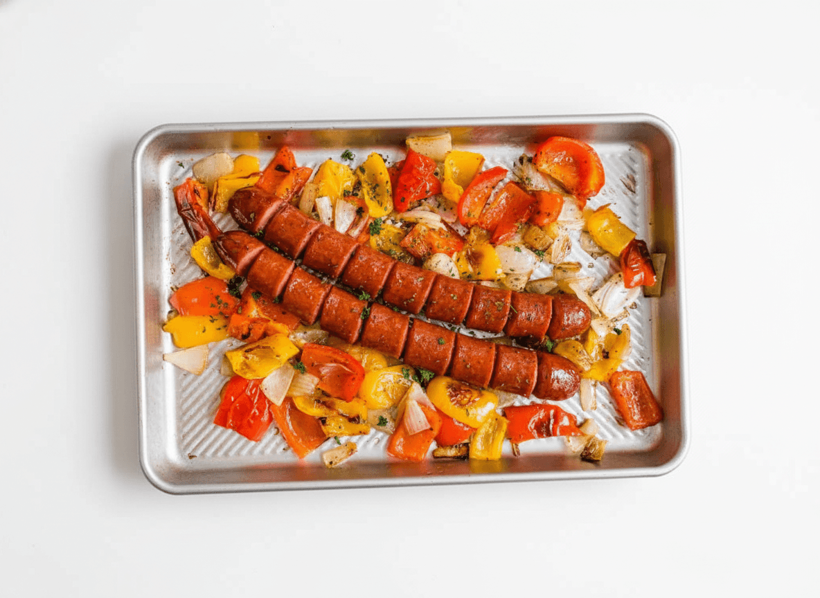 The Polish-American Kielbasa & Pepper Sheet Pan