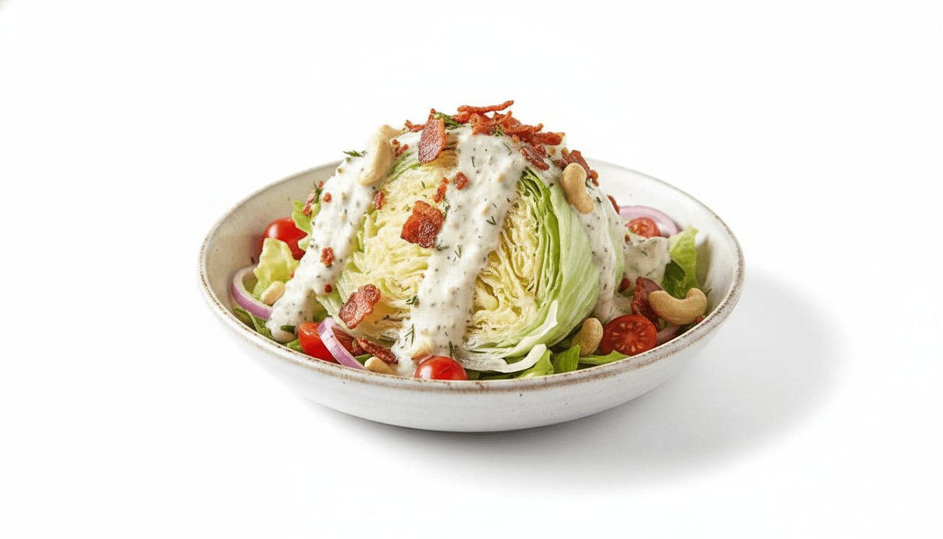 The "Steakhouse Wedge" Cashew-Ranch Dressing