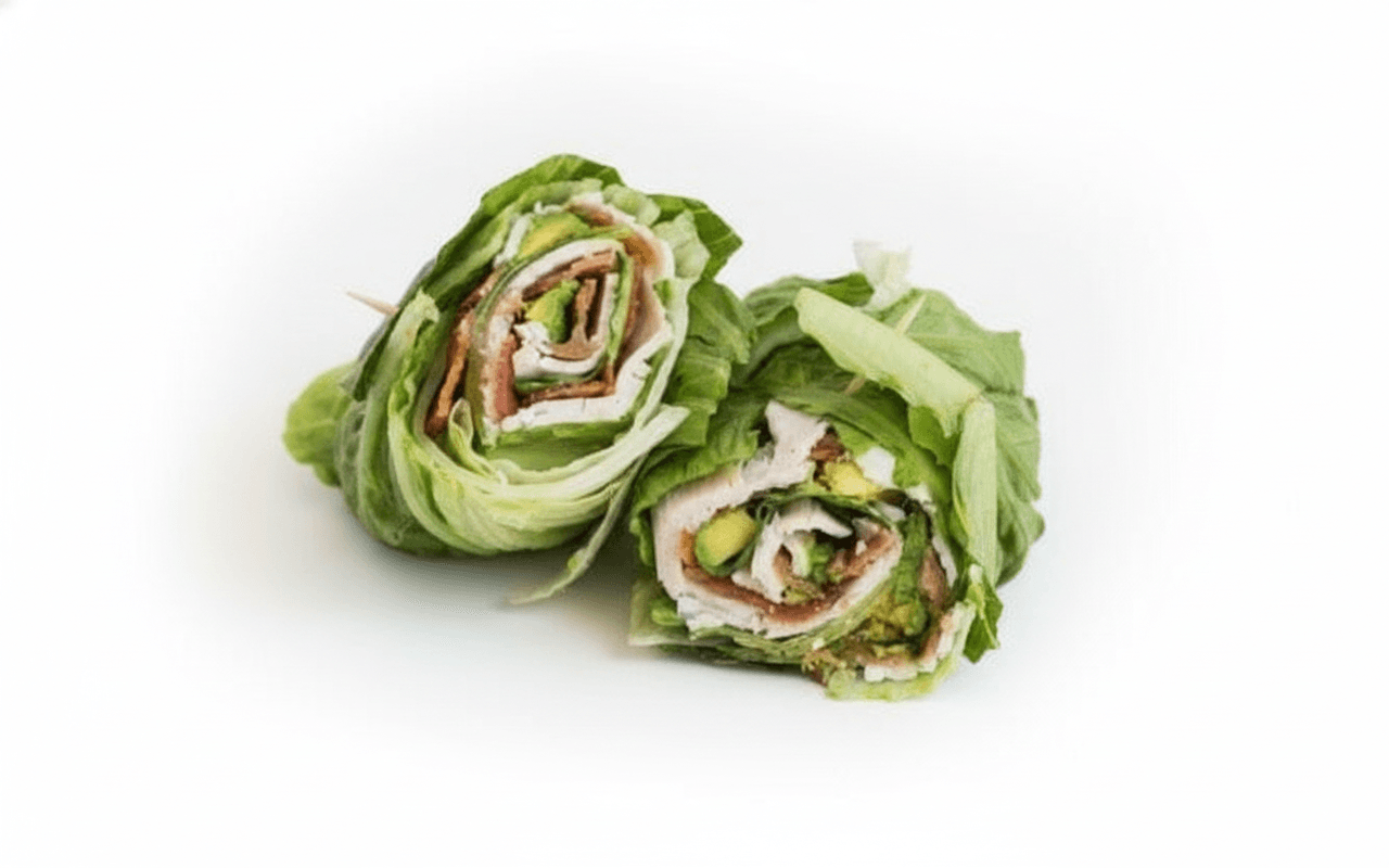 The Un-Punishing Turkey & Bacon Lettuce Wrap