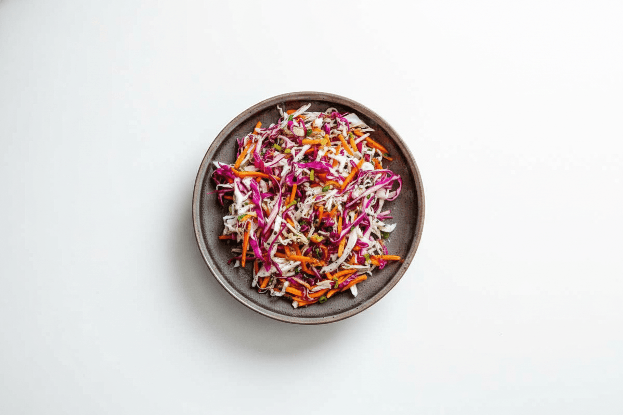 Vinegar Cabbage Slaw