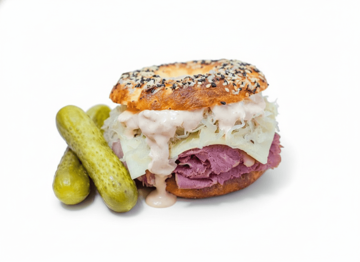 The "Famous NY" Bagel Reuben