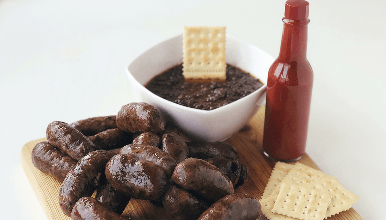 Central Texas 'Hot Guts' & Crackers Board