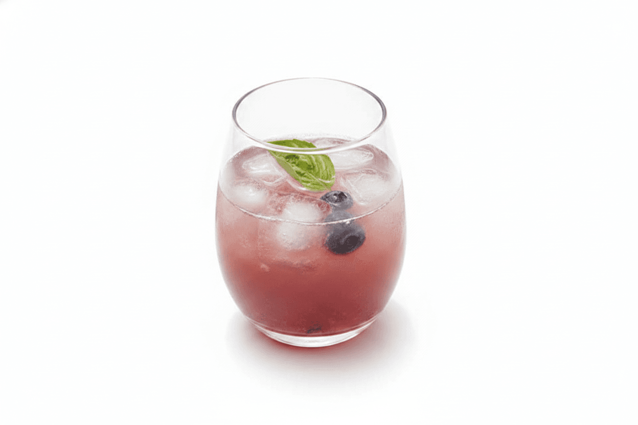 The Kansas City Berry-Basil Lemonade