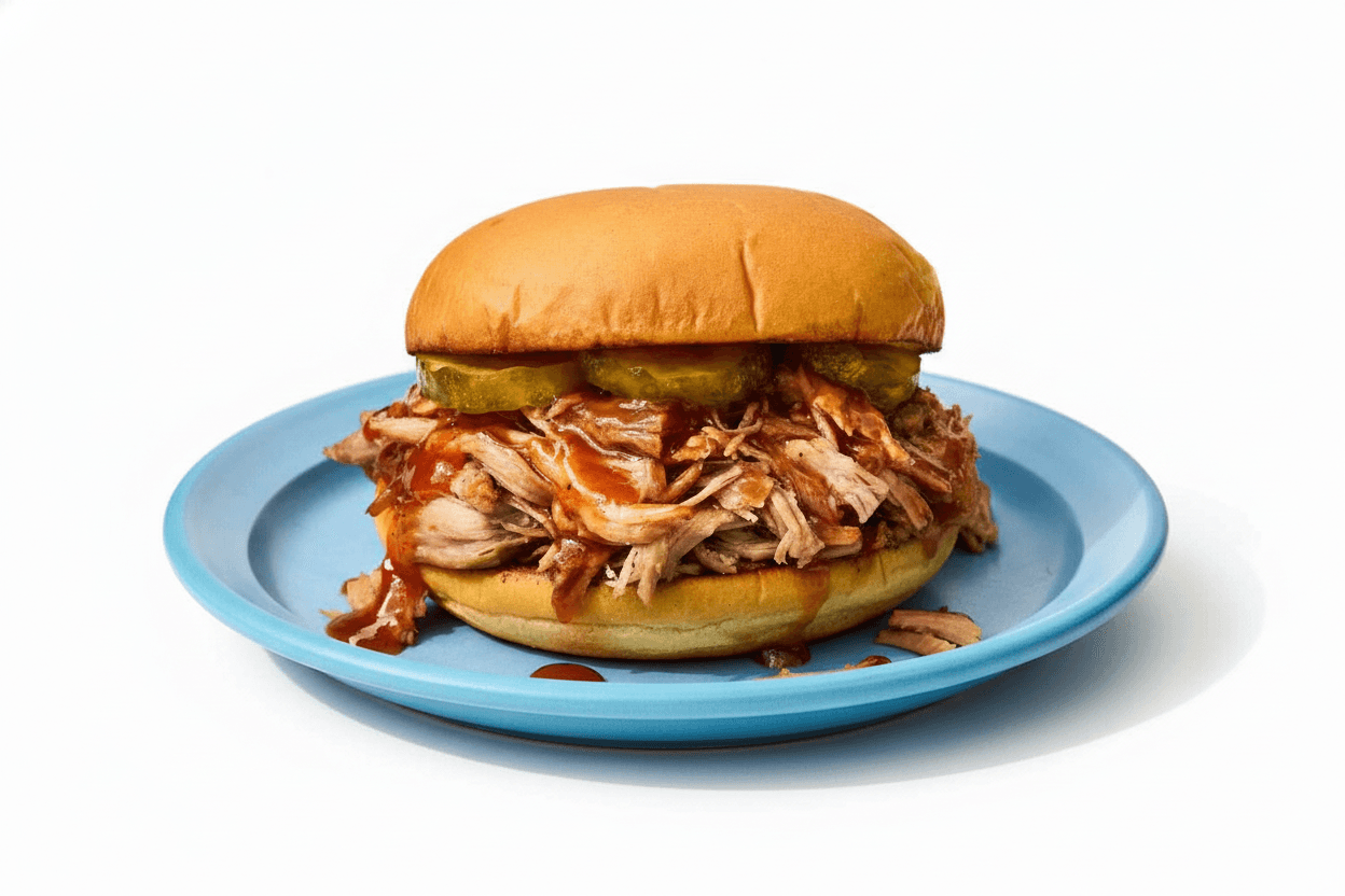 The Lexington "Outside Brown" Sliced Pork Sandwich