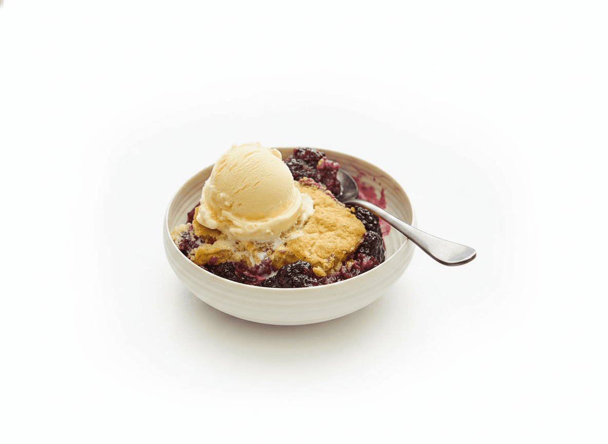 The Texas Hill Country Blackberry Cobbler
