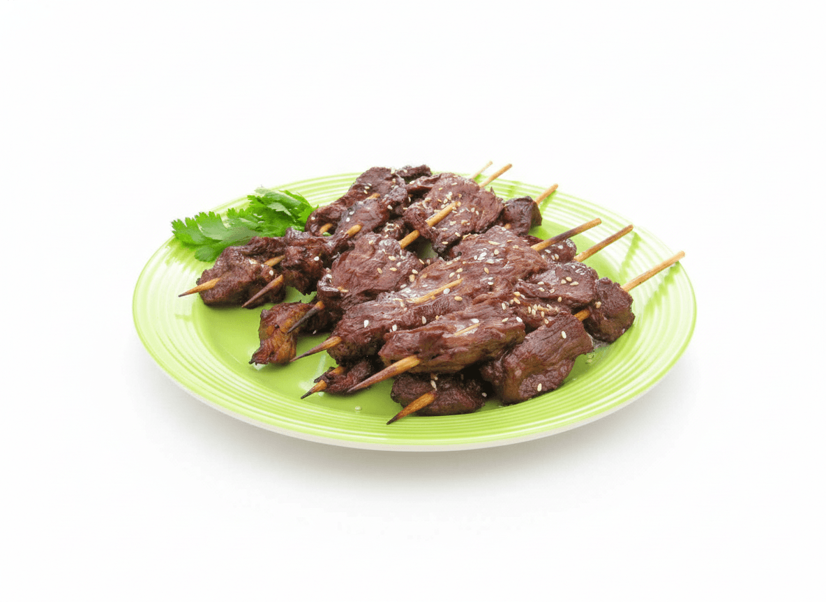 Beef Teriyaki on a Stick