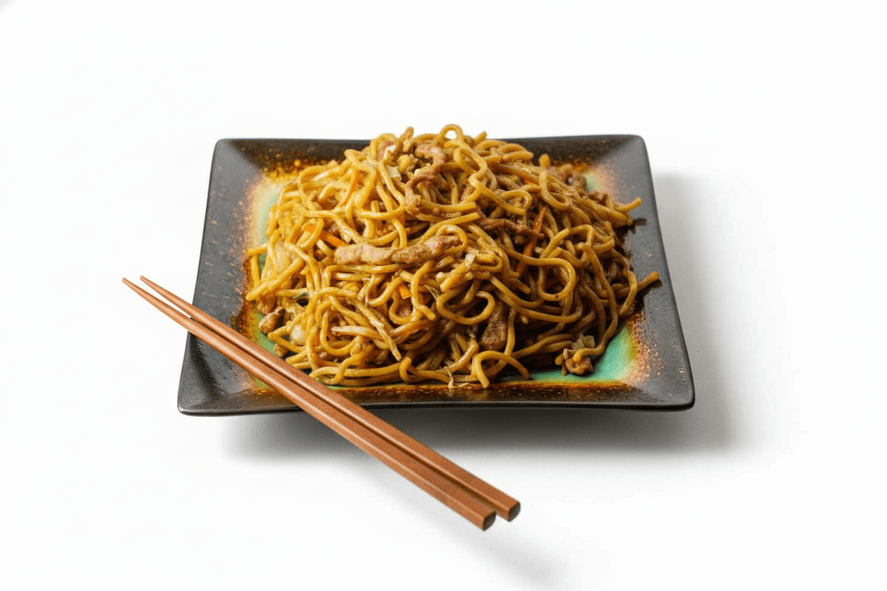 Classic Takeout Pork Lo Mein