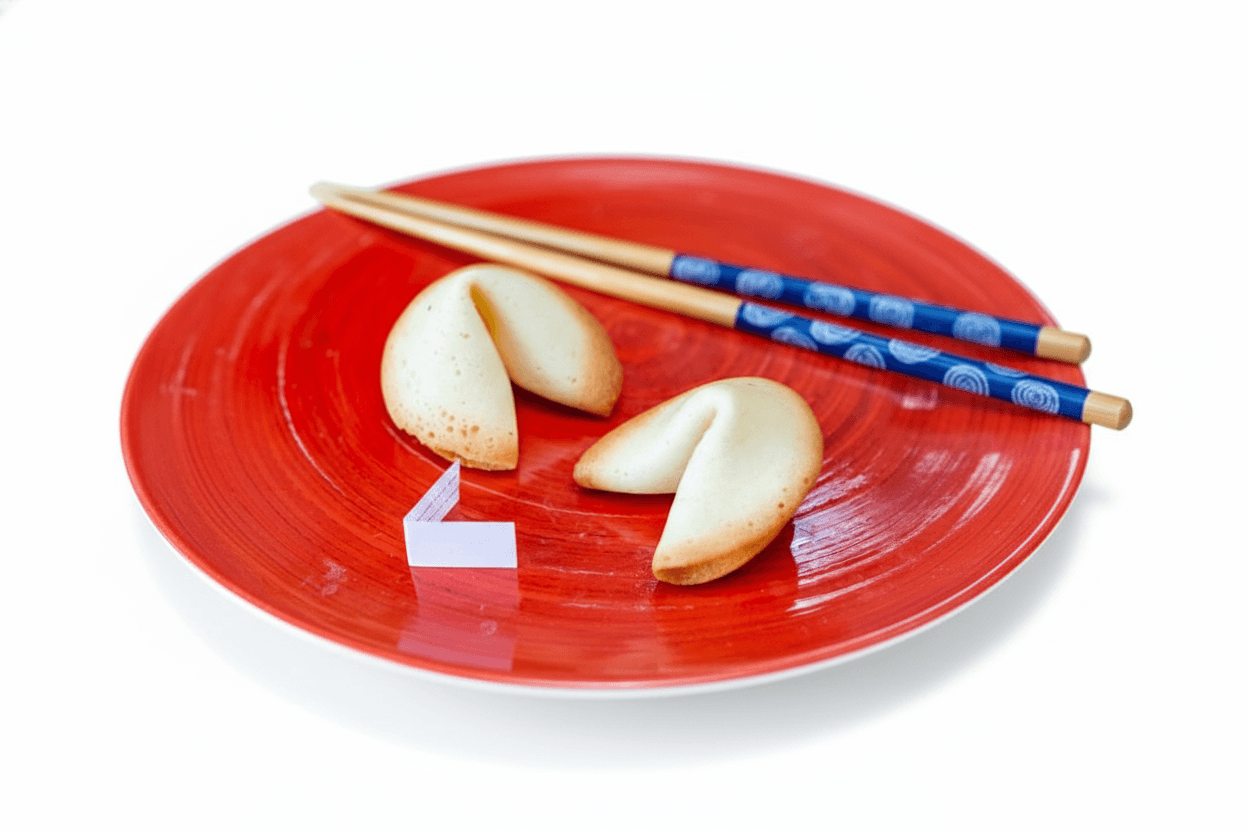 Homemade Fortune Cookies