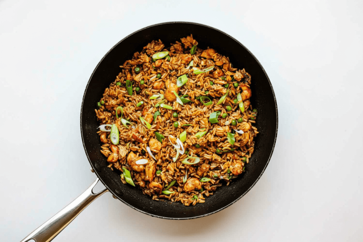 Midwest Dark Soy Shrimp Fried Rice