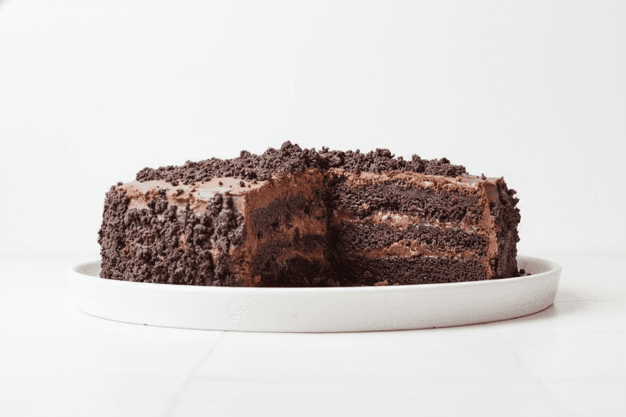 The "Empire Diner" Brooklyn Blackout Skillet Pudding Cake