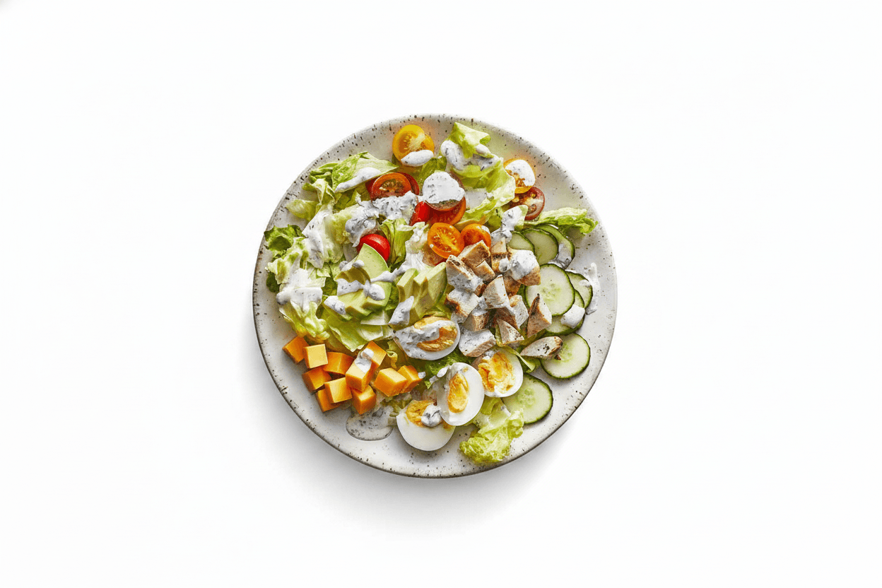The Tick Tock-Inspired "Chef's" Super Salad with Skillet-Seared Meats