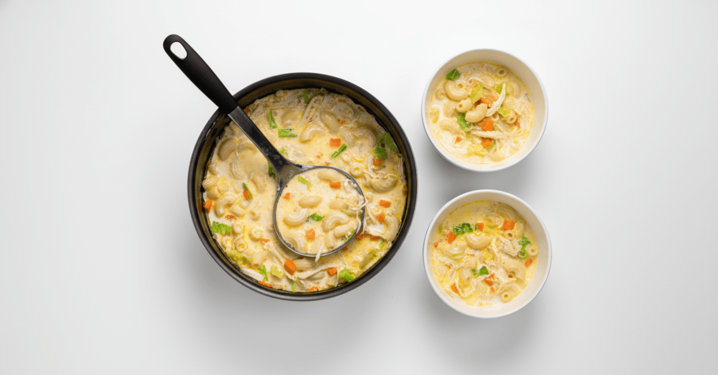 30-Minute Creamy Chicken Sopas