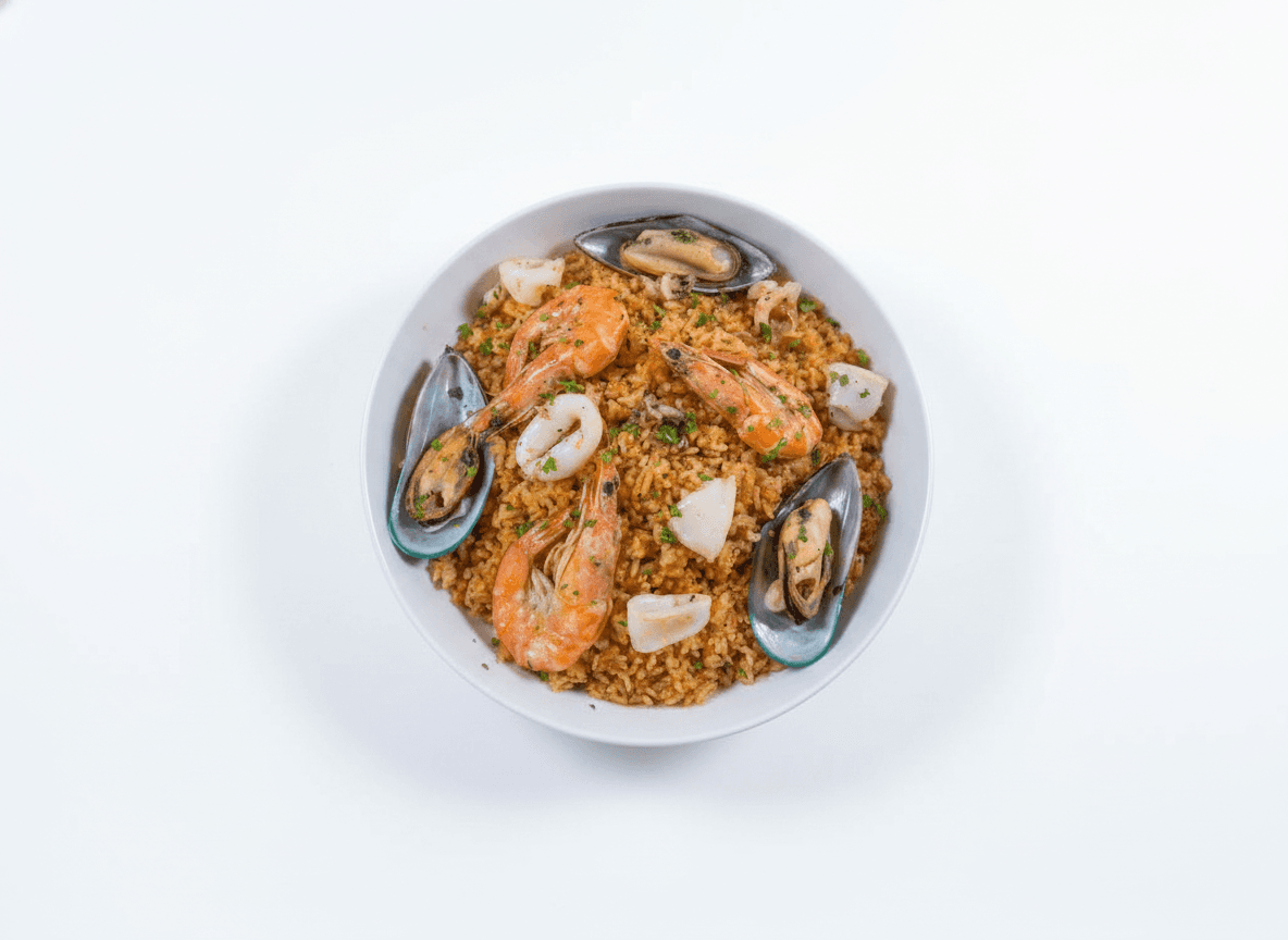Aligue Seafood Fried Rice