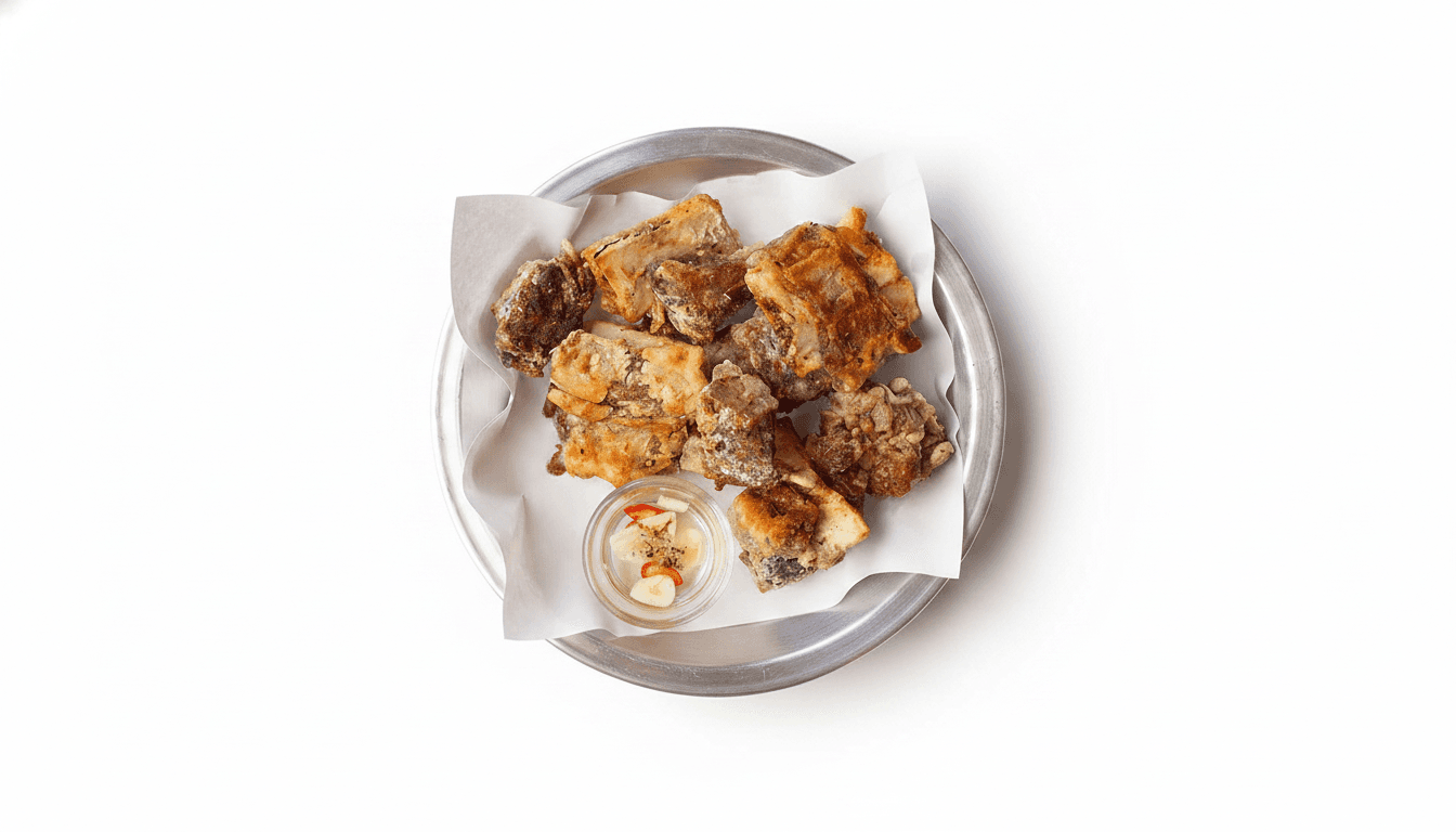 Express Crispy Tadyang with Mock Sinamak